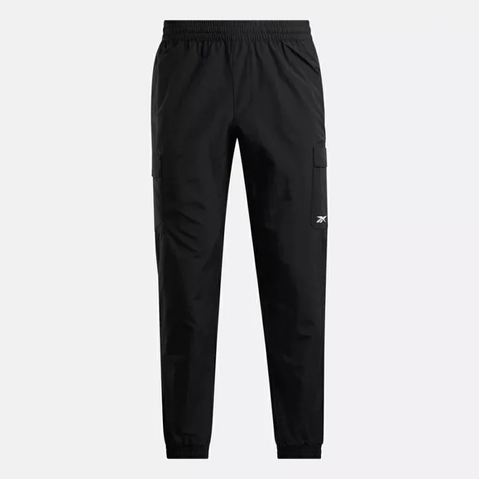 Reebok Classics Uniform Woven Cargo Pants Black Men Pants and Sweatpants