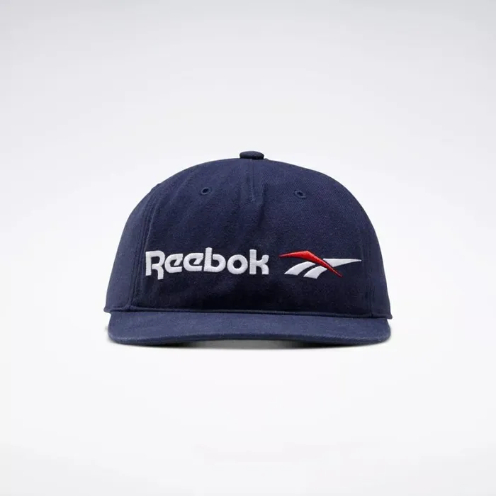 Reebok Classics Vector Flat Peak Hat Vectornavyvectornavy WomenMen Hats