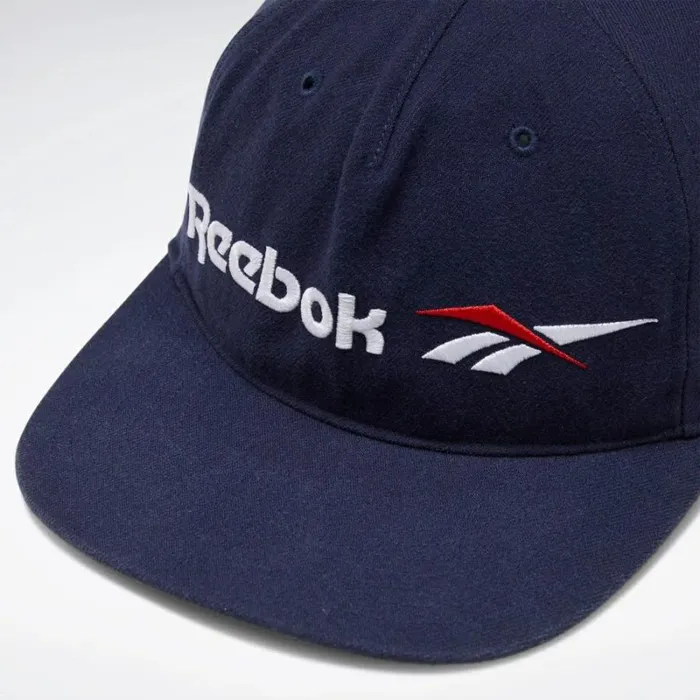Reebok Classics Vector Flat Peak Hat Vectornavyvectornavy WomenMen Hats