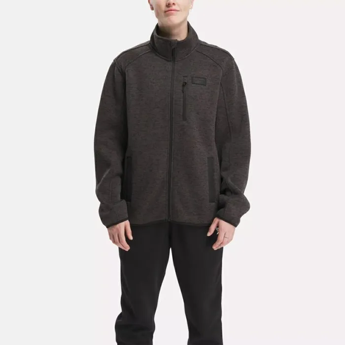 Reebok Climb Jacket Charcoalheatherblack Men Jackets