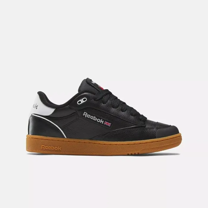 Reebok Club C Bulc Shoes Blackwhitereebokrubbergum03 WomenMen Classics
