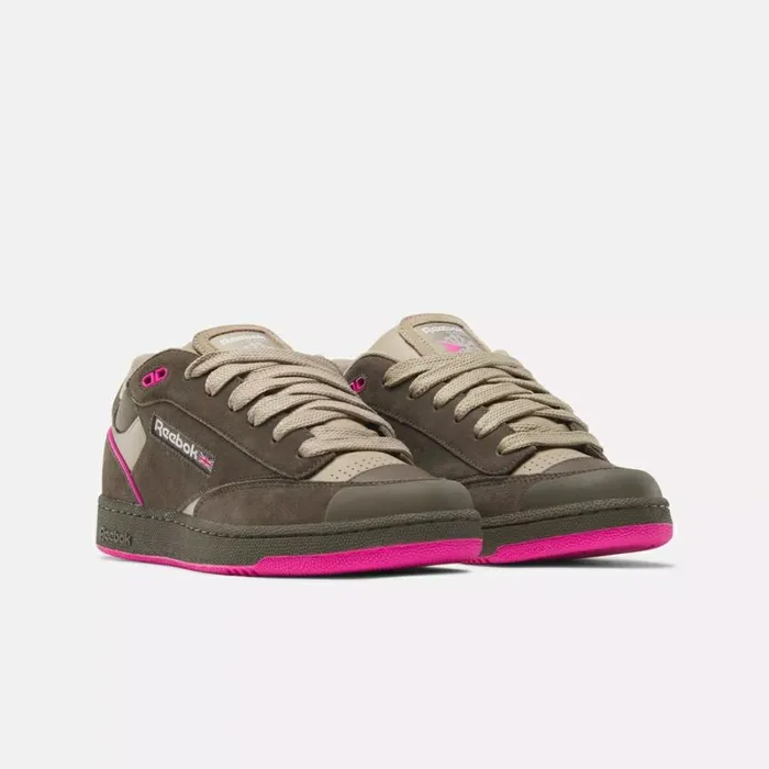 Reebok Club C Bulc Shoes Groutboulderbeigelaserpink Women Classics