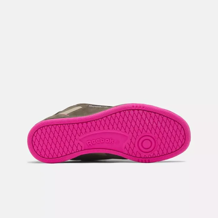 Reebok Club C Bulc Shoes Groutboulderbeigelaserpink Women Classics