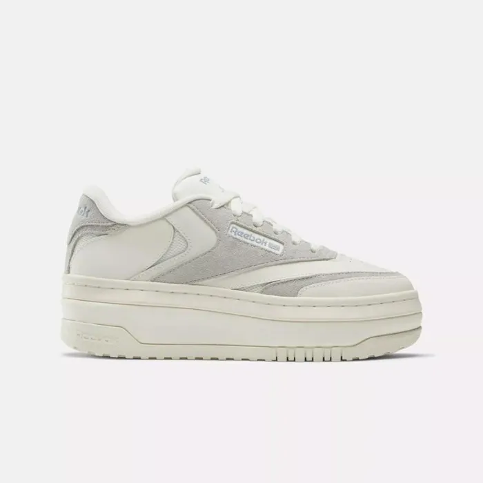Reebok Club C Extra Shoes Chalkpuregrey2vintageblue Women Classics