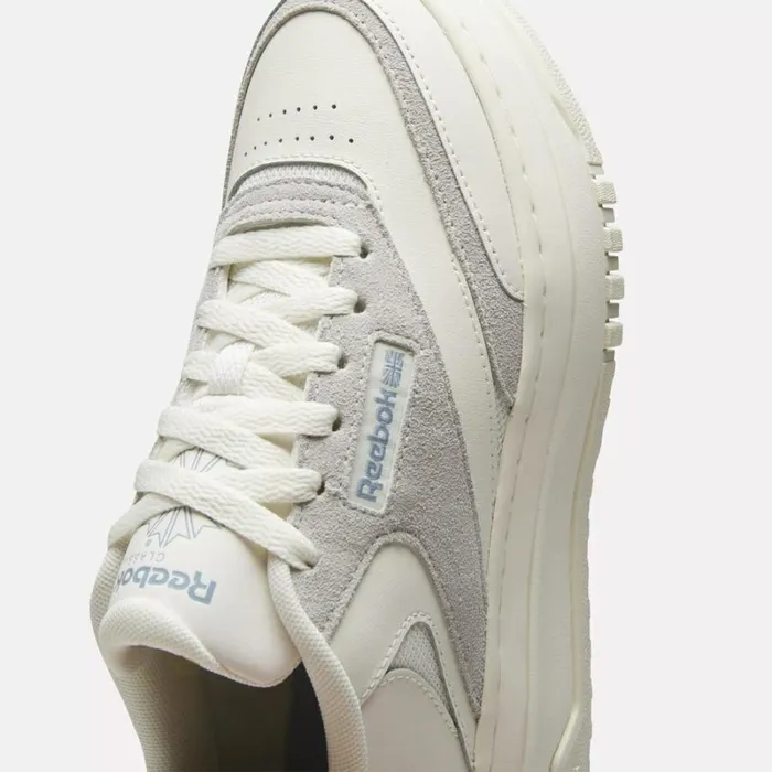 Reebok Club C Extra Shoes Chalkpuregrey2vintageblue Women Classics