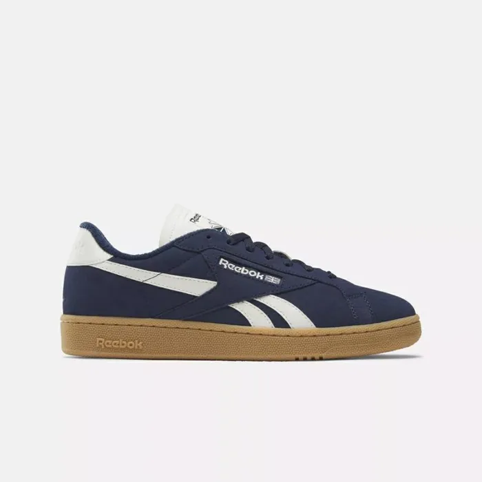 Reebok Club C Grounds UK Shoes Vectornavychalkreebokrubbergum04 Women Classics