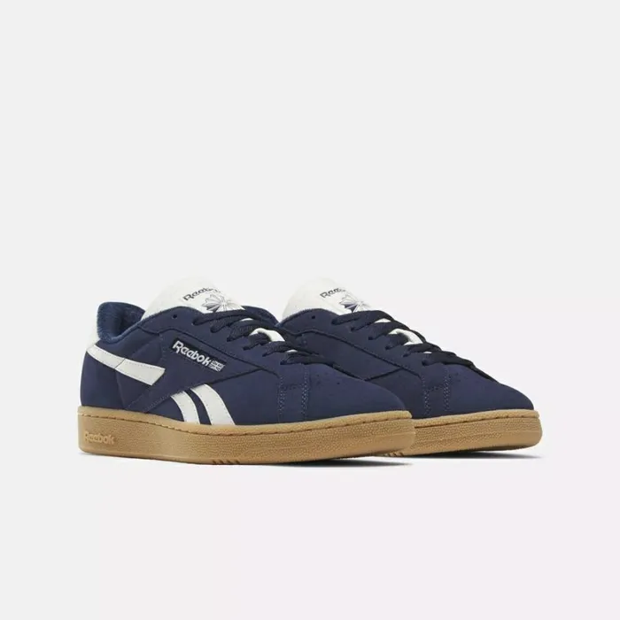 Reebok Club C Grounds UK Shoes Vectornavychalkreebokrubbergum04 Women Classics