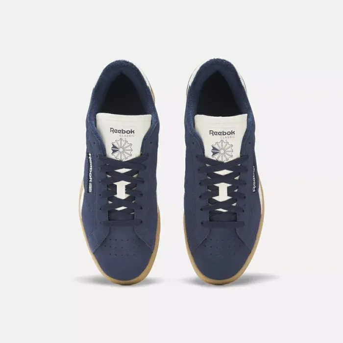 Reebok Club C Grounds UK Shoes Vectornavychalkreebokrubbergum04 Women Classics