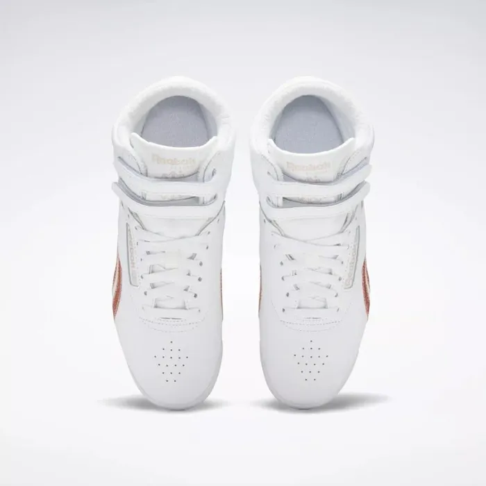 Reebok FS Hi Women039s Shoes Ftwrwhiteftwrwhiterosegold Women Classics
