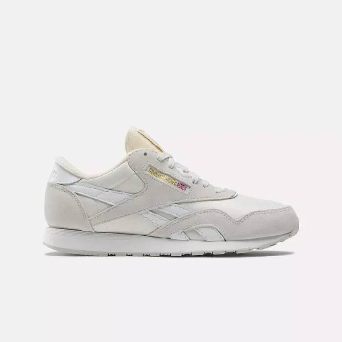 Reebok Hip Hop Classic Nylon Shoes Puregrey2whitepuregrey2 WomenMen Classics