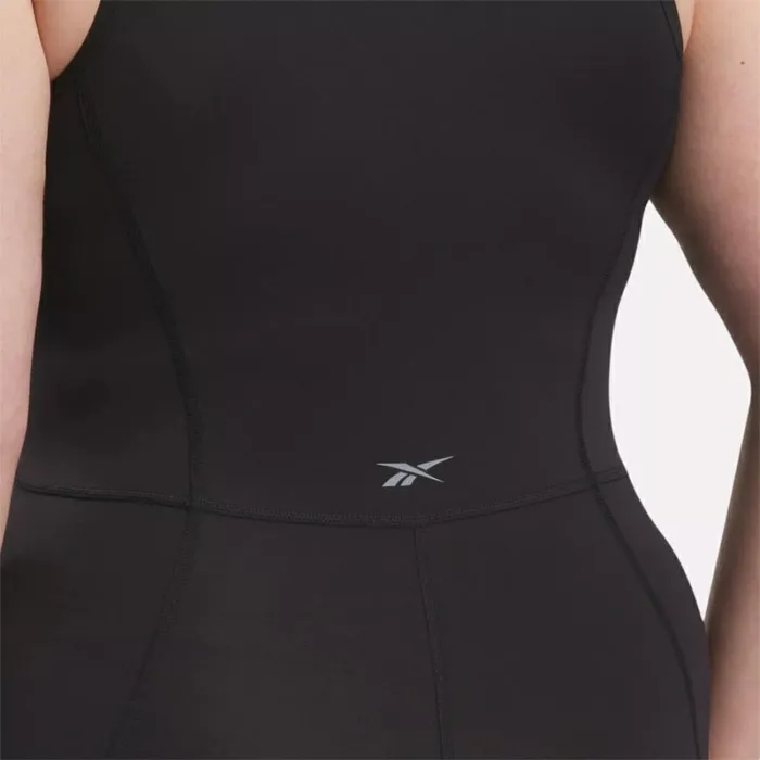 Reebok Lux Bold Bodysuit Plus Size Black Women Pants and Sweatpants