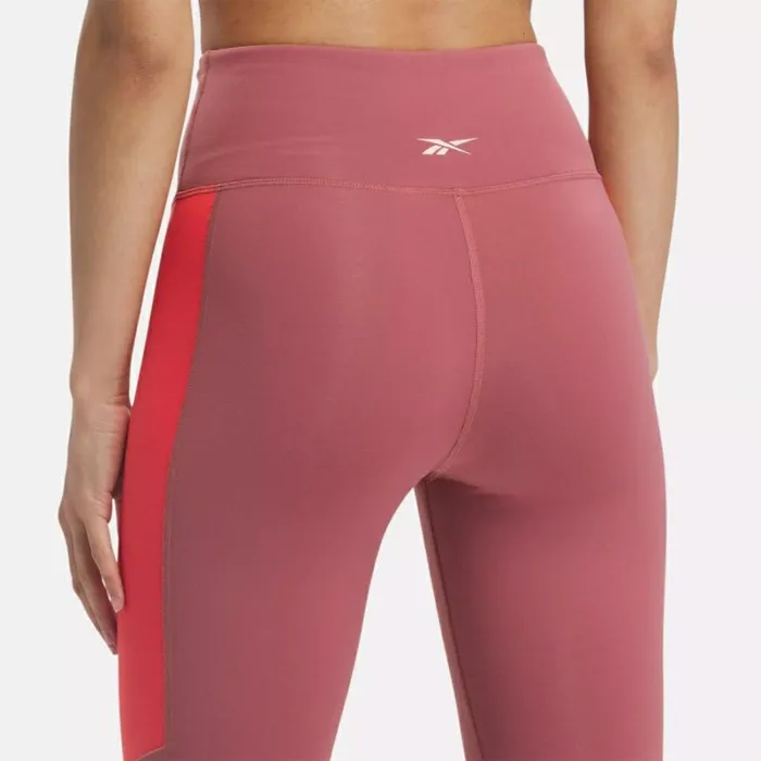 Reebok Lux HighRise Colorblock Leggings Sedonarose Women Leggings and Tights