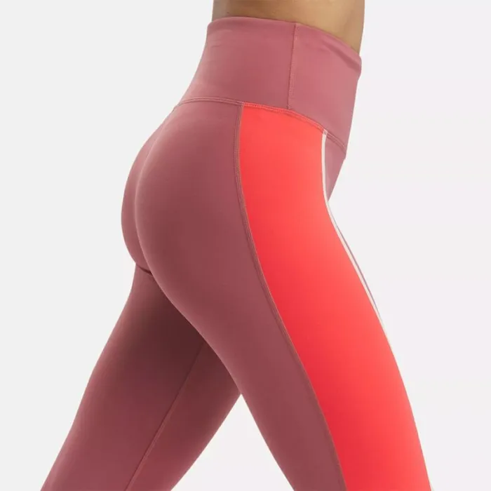 Reebok Lux HighRise Colorblock Leggings Sedonarose Women Leggings and Tights