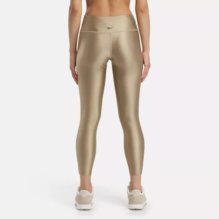 Reebok Lux Shine HighRise Leggings Boulderbeige Women Pants and Sweatpants