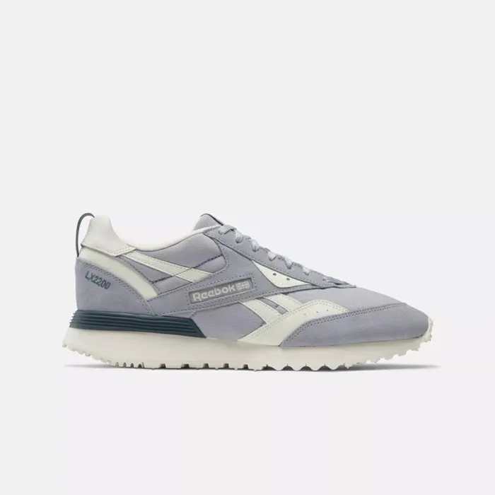 Reebok LX2200 Shoes Coldgrey3vintagechalkhoopsblue Women Classics