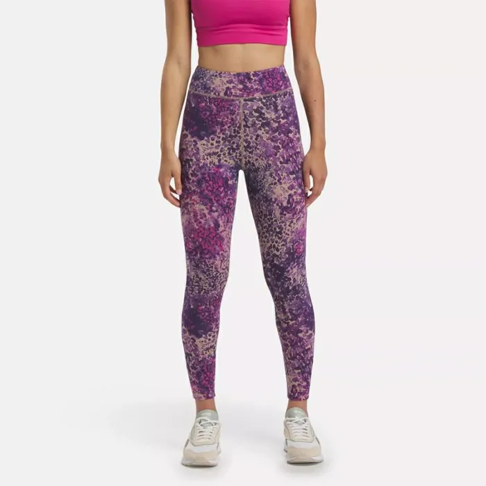 Reebok Modern Safari Cotton Leggings Vectornavy Women Leggings and Tights