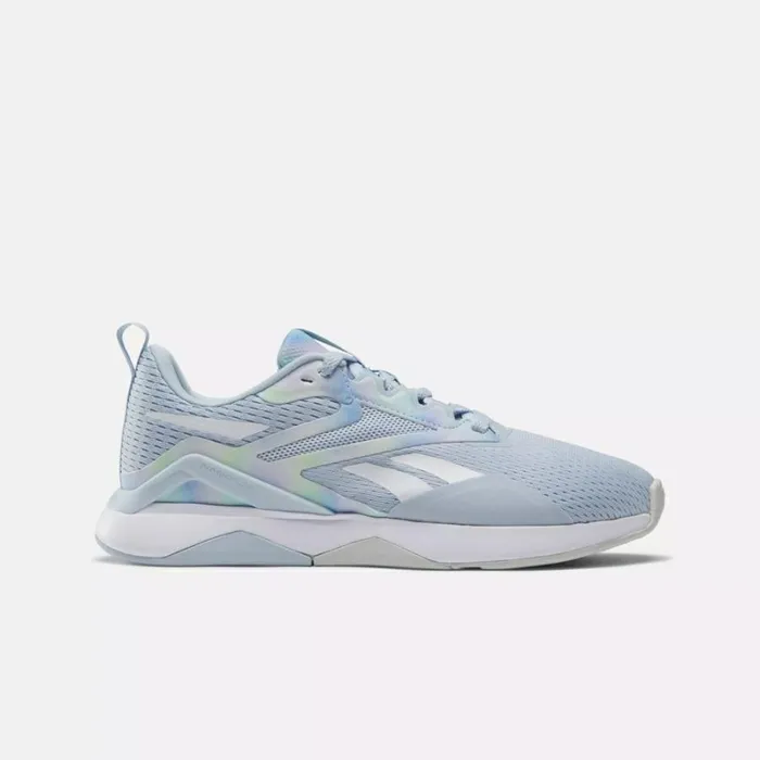 Reebok NanoFlex TR 20 Training Shoes Paleblueftwrwhitepuregrey2 Women Cross Training