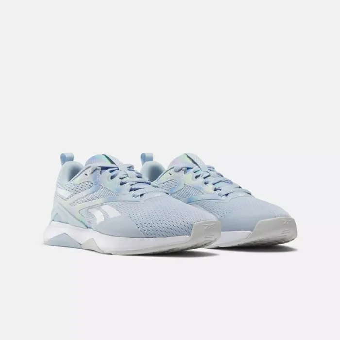 Reebok NanoFlex TR 20 Training Shoes Paleblueftwrwhitepuregrey2 Women Cross Training