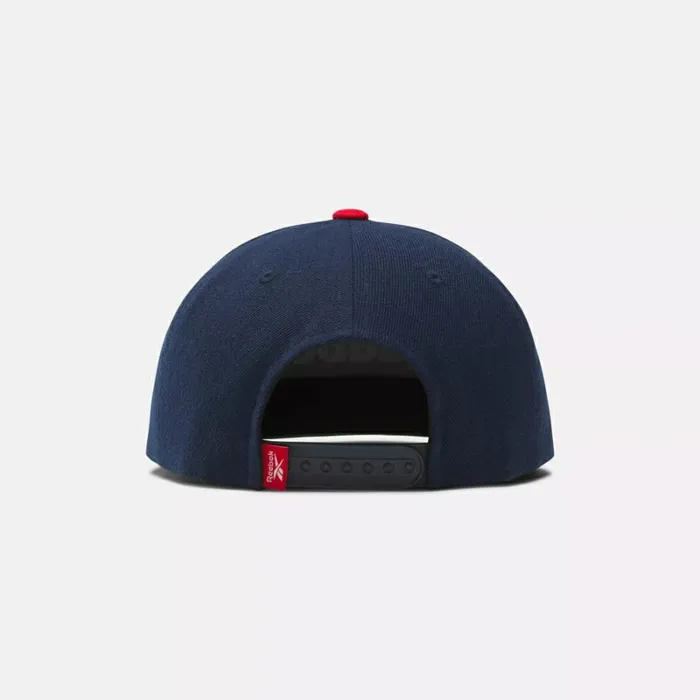 Reebok Original Flat Brim Cap Vectornavywhite WomenMen Hats