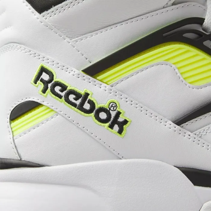 Reebok Pump TZ Men039s Shoes Whitecoreblacksolaracidyellow Men Basketball