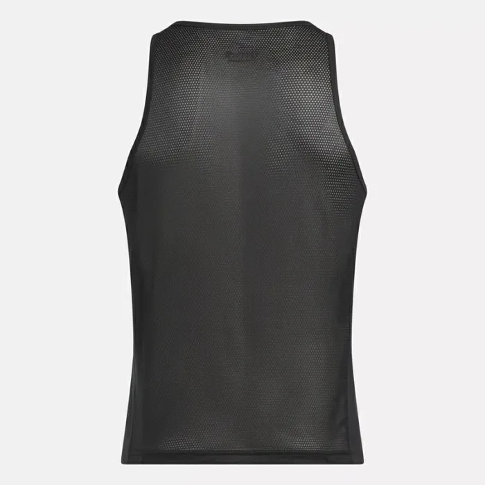 Reebok RBKDRY Running Singlet Black Men Tops and TShirts