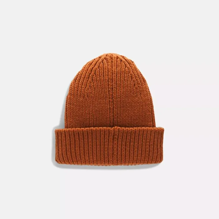 Reebok Reebok Chunky Rib Cuff Beanie Rust WomenMen Hats