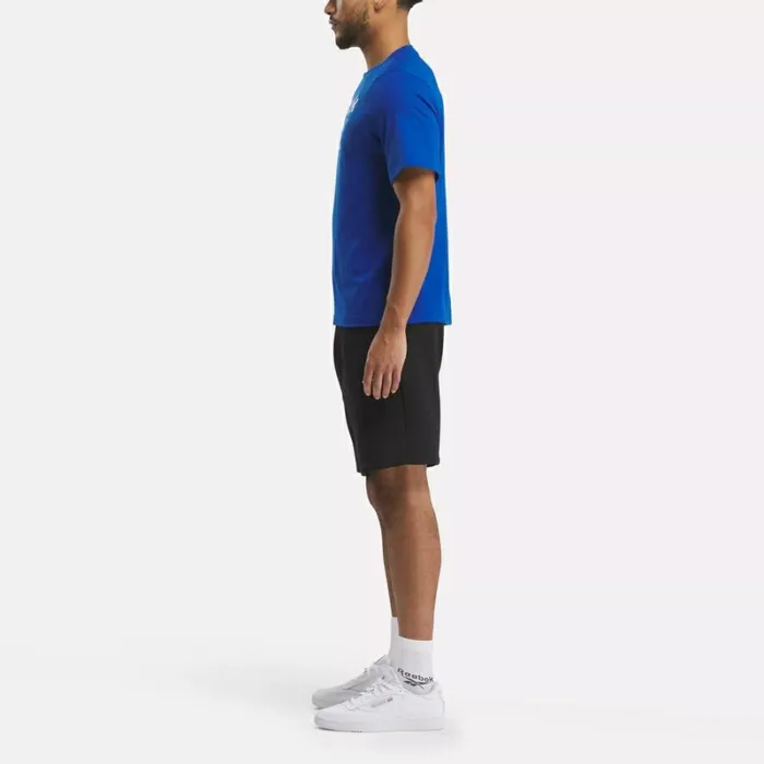 Reebok Reebok Identity Big Stacked Logo TShirt Vectorblue Men Tops and TShirts