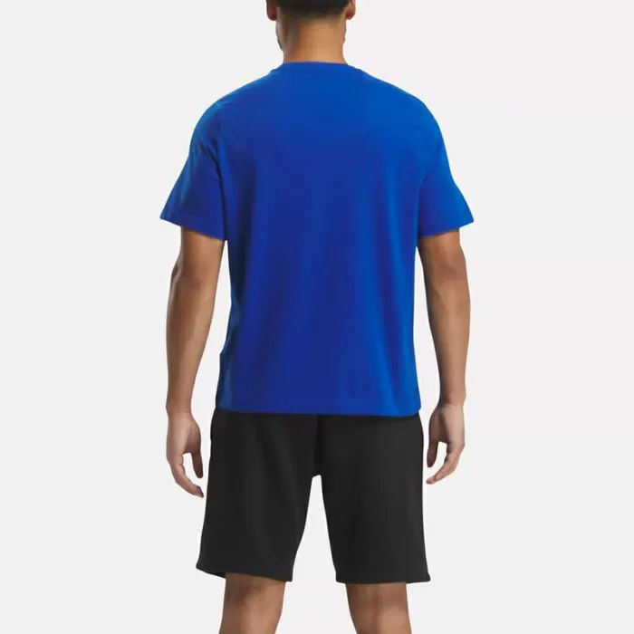 Reebok Reebok Identity Big Stacked Logo TShirt Vectorblue Men Tops and TShirts