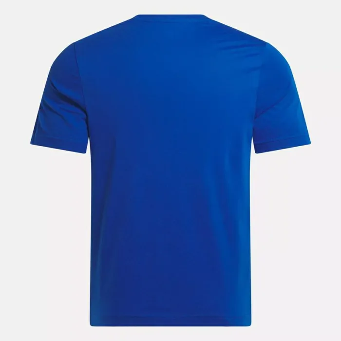 Reebok Reebok Identity Big Stacked Logo TShirt Vectorblue Men Tops and TShirts