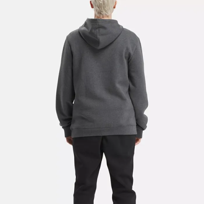 Reebok Reebok Identity Fleece OvertheHead Hoodie Darkgreyheather Men Hoodies and Sweatshirts