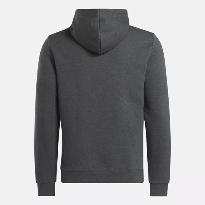 Reebok Reebok Identity Fleece OvertheHead Hoodie Darkgreyheather Men Hoodies and Sweatshirts