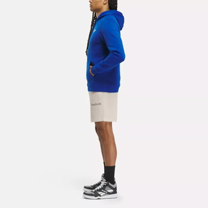 Reebok Reebok Identity Fleece OvertheHead Hoodie Vectorblue Men Hoodies and Sweatshirts