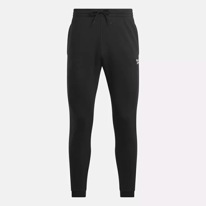 Reebok Reebok Identity Small Logo Fleece Joggers Black Men Pants and Sweatpants