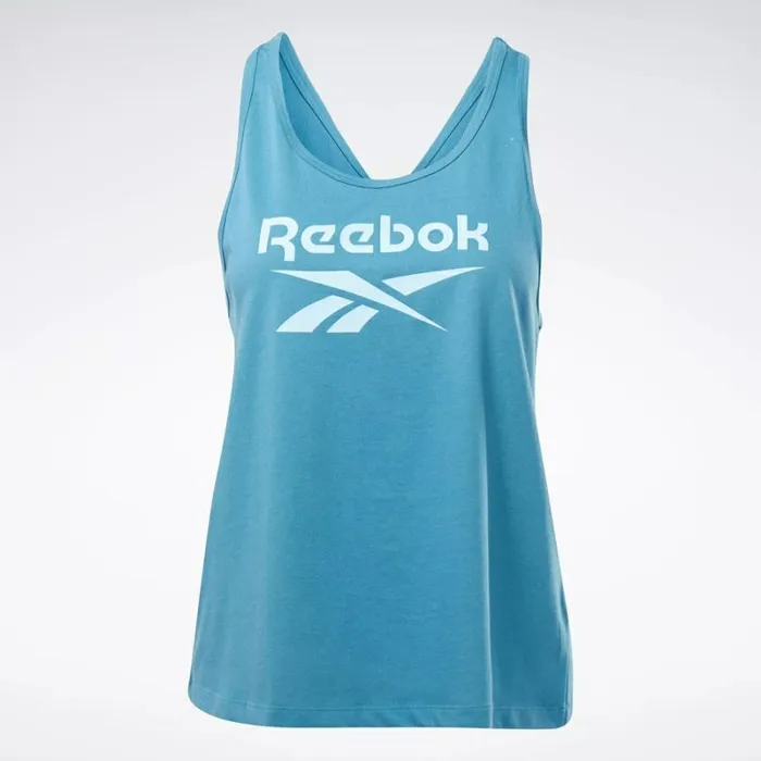 Reebok Reebok Identity Tank Top Steelyblues23r Women Tops and TShirts