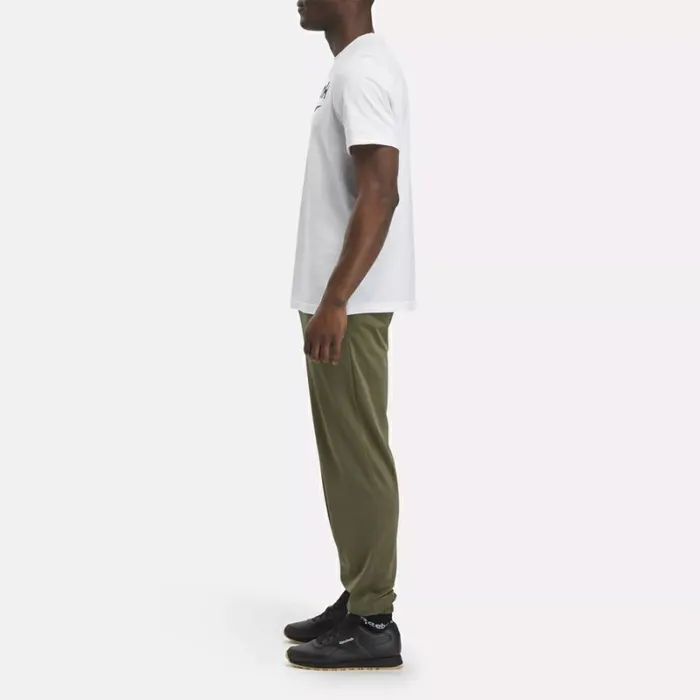 Reebok Reebok Identity Vector Knit Track Pants Armygreen WomenMen Pants and Sweatpants
