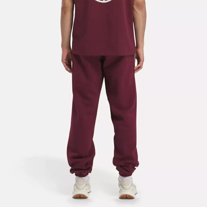 Reebok Reebok Identity Vintage Sport Pants Classicmaroon Men Pants and Sweatpants
