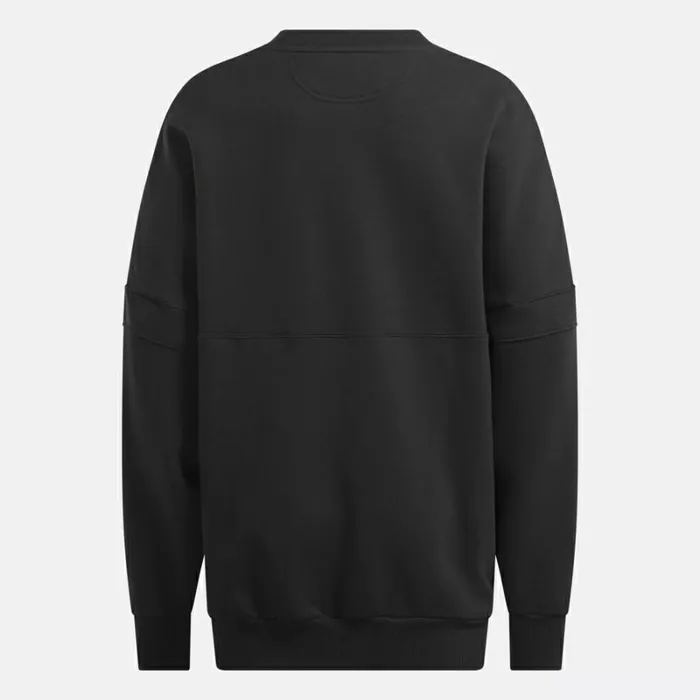 Reebok Reebok X ANINE BING Oversized Crew Nightblack Women Hoodies and Sweatshirts
