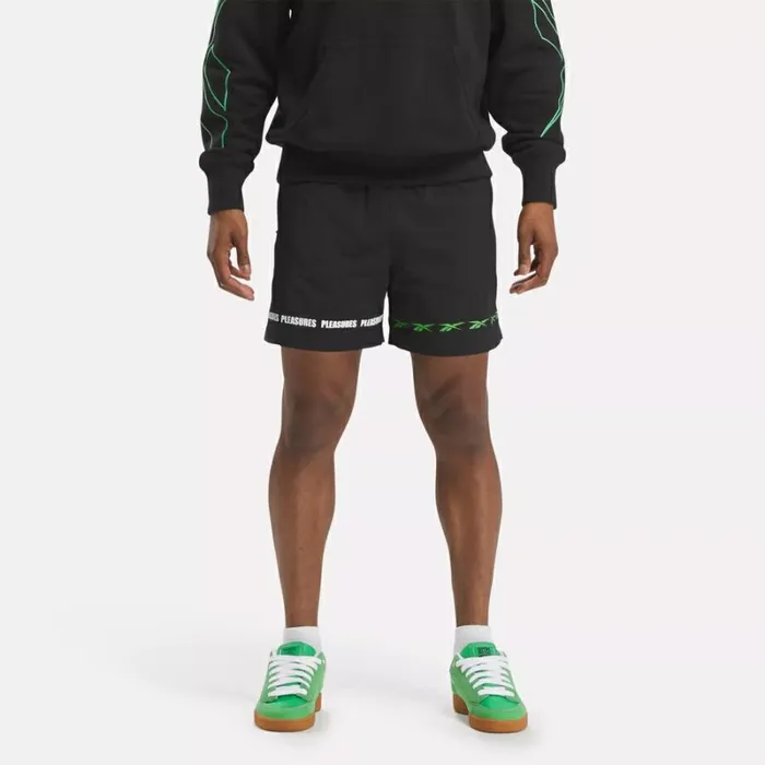 Reebok Reebok X Pleasures Shorts Black WomenMen Shorts
