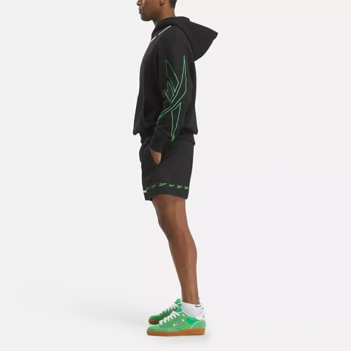 Reebok Reebok X Pleasures Shorts Black WomenMen Shorts
