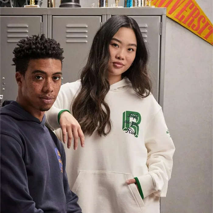 Reebok Reebok X Sports Illustrated Hoodie Chalk WomenMen Hoodies and Sweatshirts