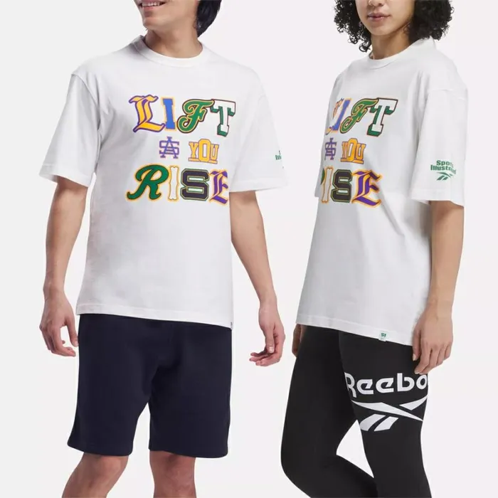 Reebok Reebok X Sports Illustrated TShirt Chalk WomenMen Tops and TShirts