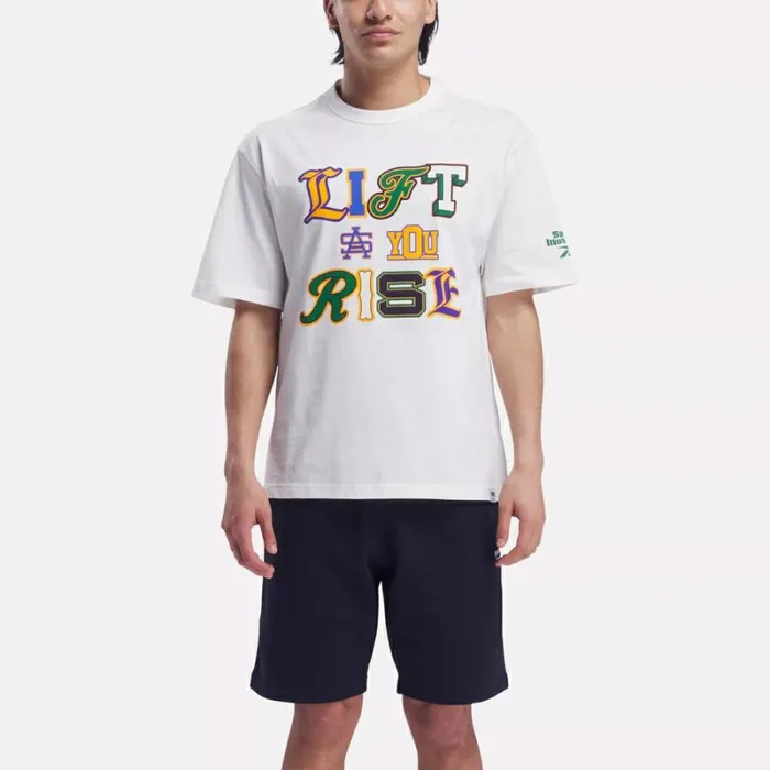 Reebok Reebok X Sports Illustrated TShirt Chalk WomenMen Tops and TShirts