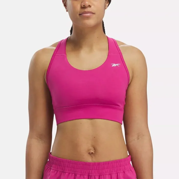 Reebok Running Essentials HighImpact Bra Semiproudpink Women Sports Bras