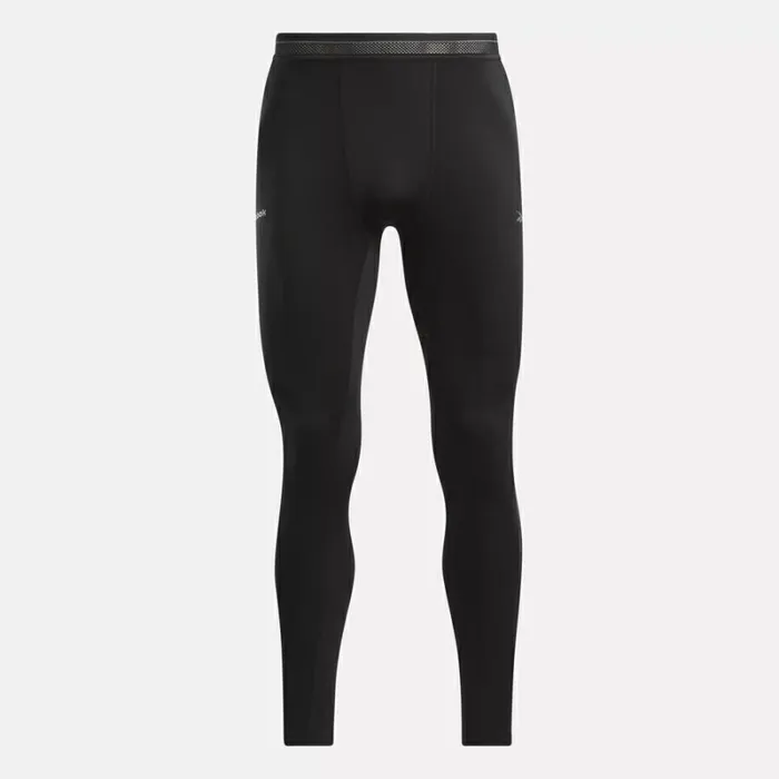 Reebok Speed Leggings Black Men Pants and Sweatpants