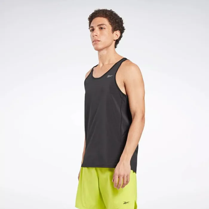 Reebok Speed Tank Top Black Men Tops and TShirts
