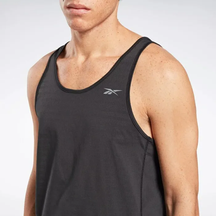 Reebok Speed Tank Top Black Men Tops and TShirts