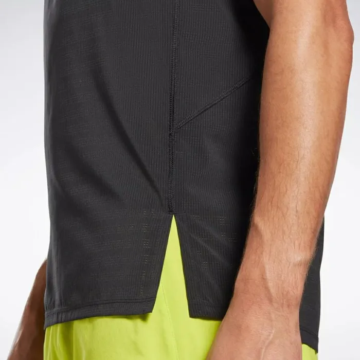 Reebok Speed Tank Top Black Men Tops and TShirts