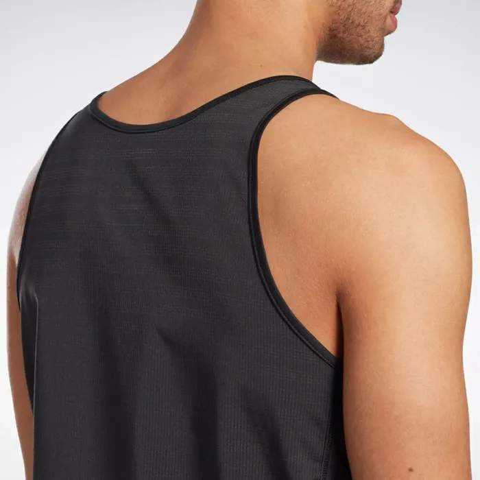 Reebok Speed Tank Top Black Men Tops and TShirts