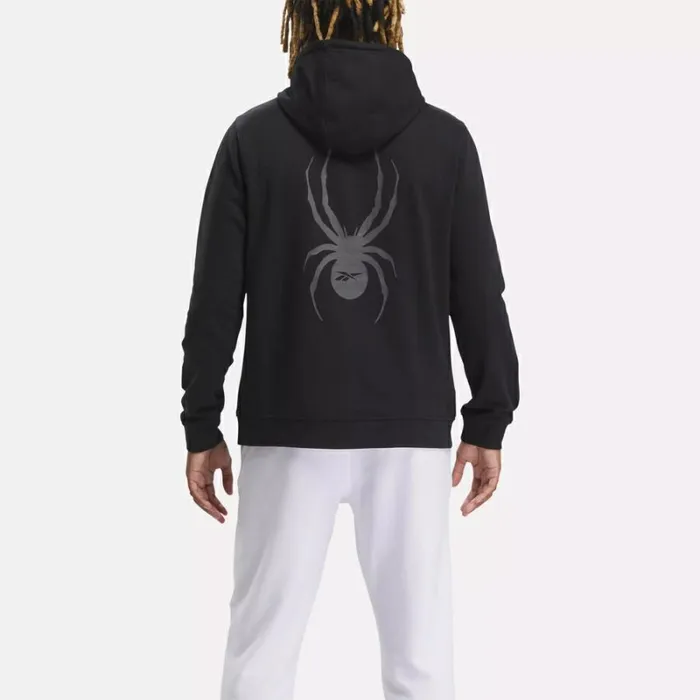 Reebok Spyder X Reebok Collab Hoodie Black WomenMen Hoodies and Sweatshirts