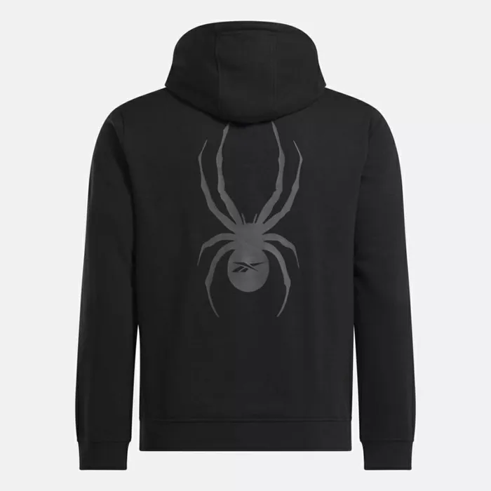 Reebok Spyder X Reebok Collab Hoodie Black WomenMen Hoodies and Sweatshirts